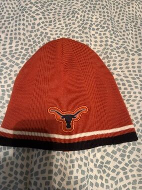 EUC Texas Longhorns Orange Knit Beanie